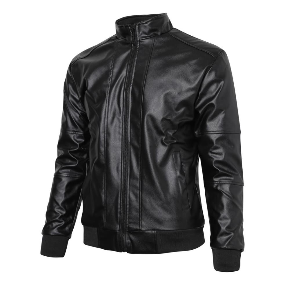 Áo Khoác Da Nam Lót Lông Cao Cấp PHLfashion AD77  hàng VNXK