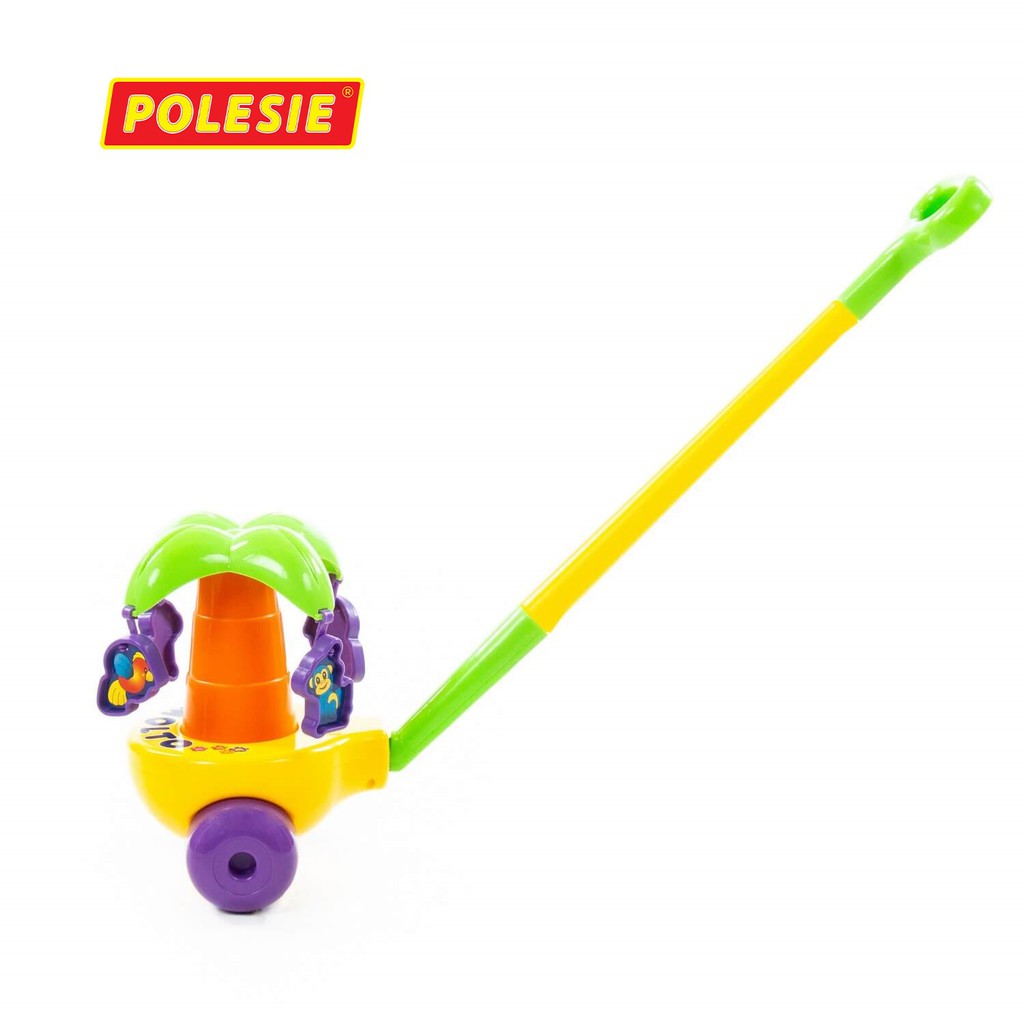 Đồ Chơi Xe Đẩy Cây Cọ Giúp Bé Thích Thú Tập Đi, Nhựa Nguyên Sinh Nhập Khẩu Châu Âu CHÍNH HÃNG POLESIE 7918