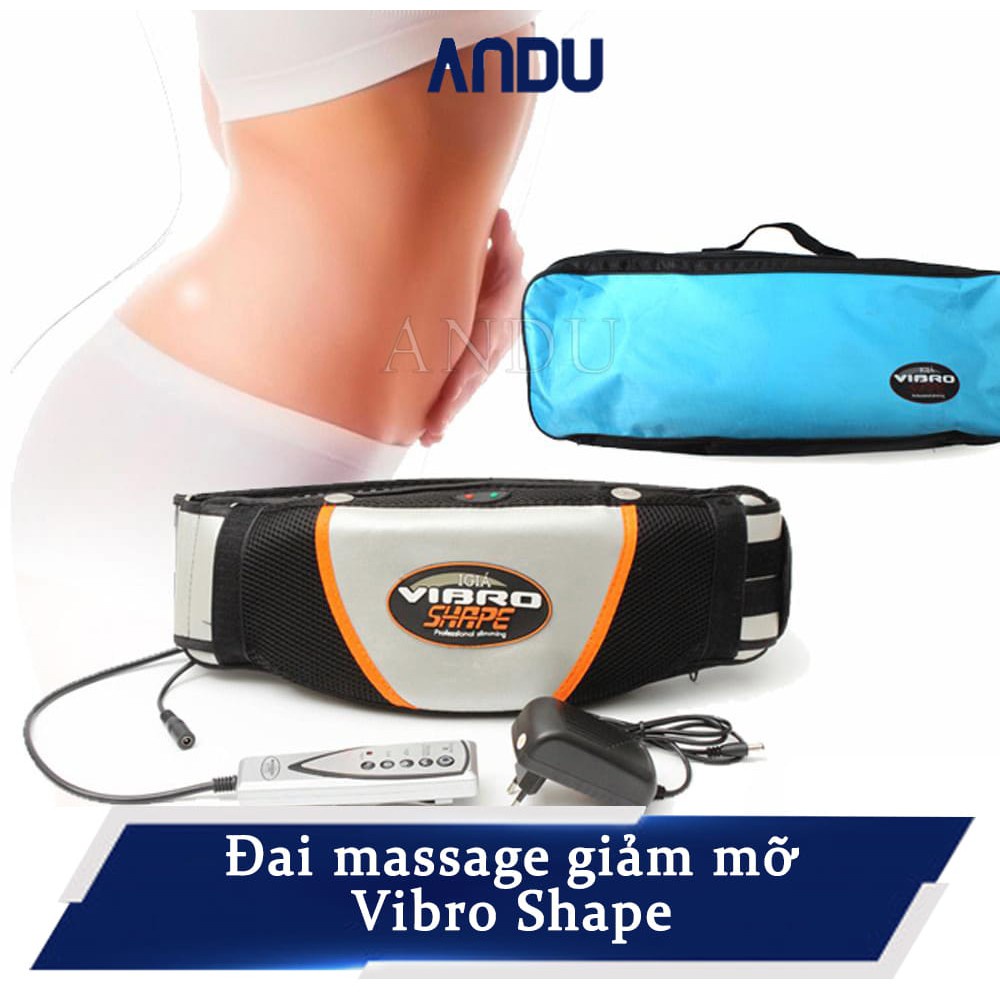 Đai Massage Giảm Béo Vibro Shape ,Đai Giảm Mỡ Hiệu Quả Nhanh Chóng