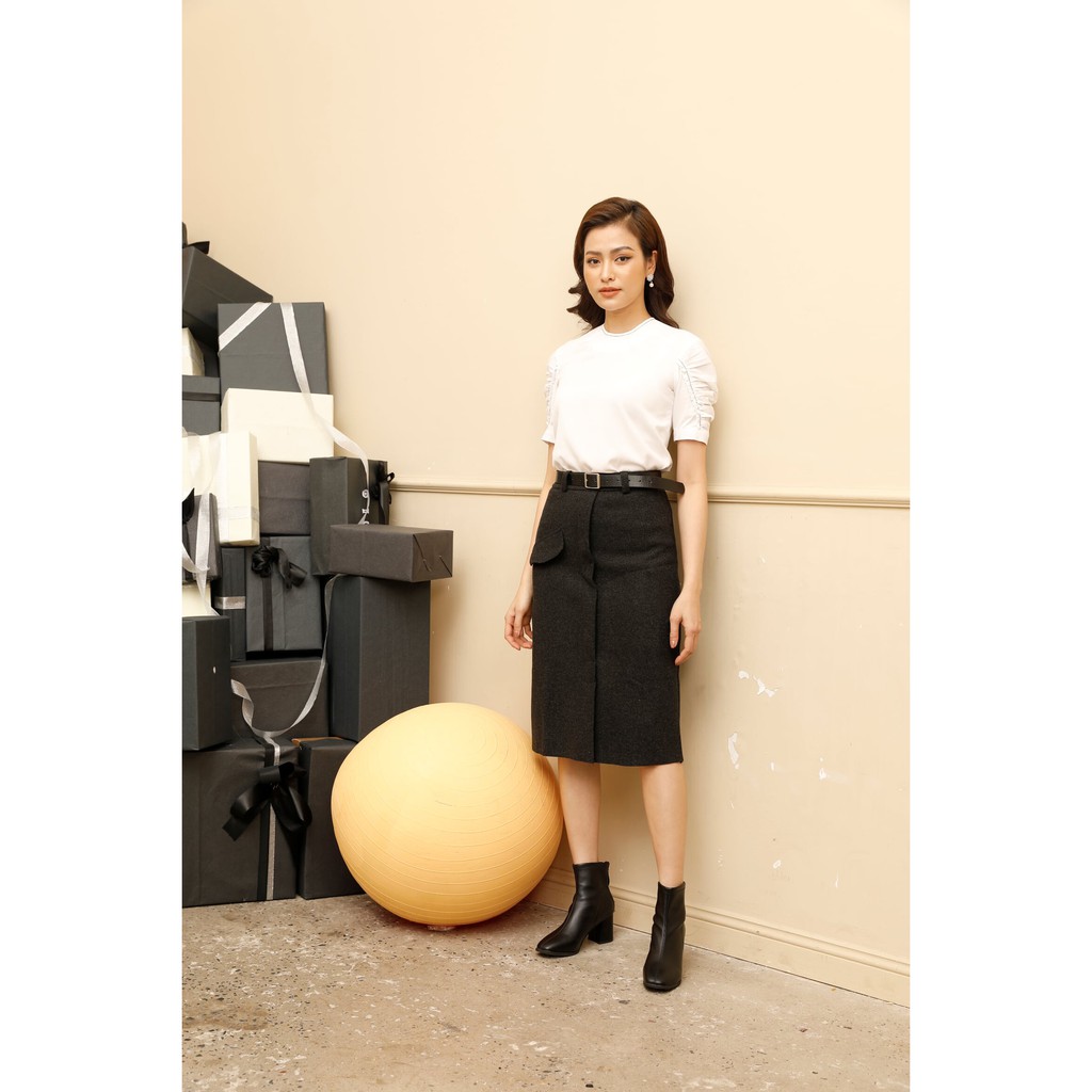 DIDO - Chân Váy Dạ Túi Một Bên Nữ | BigBuy360 - bigbuy360.vn