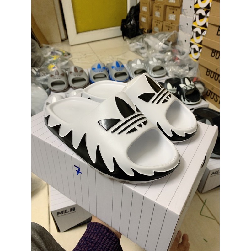 Dép Das 3 lá quai ngang giá rẻ slide trắng vàng xanh đen xám