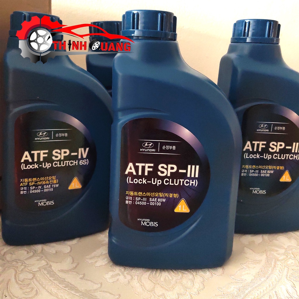 Dầu hộp số tự động KIA MORNING, CERATO, HYUNDAI ACCENT, I10  ATF SP3, SP4