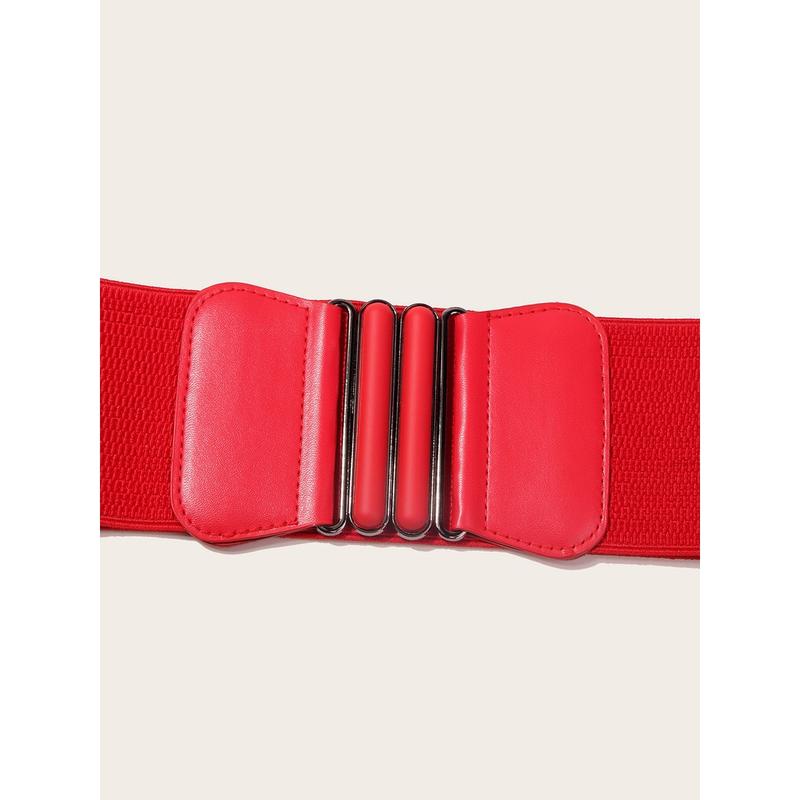 Thắt Lưng Da Bản To Co Giãn Thời Trang Cho Nữ