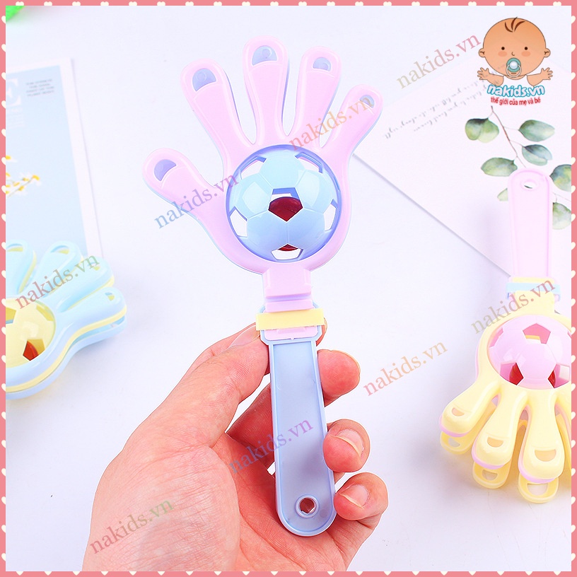 Lục Lạc, Xúc Xắc Bàn Tay - Đồ Chơi Kích Thích Thính Giác Và Thị Giác Cho Bé MS91 - DC4