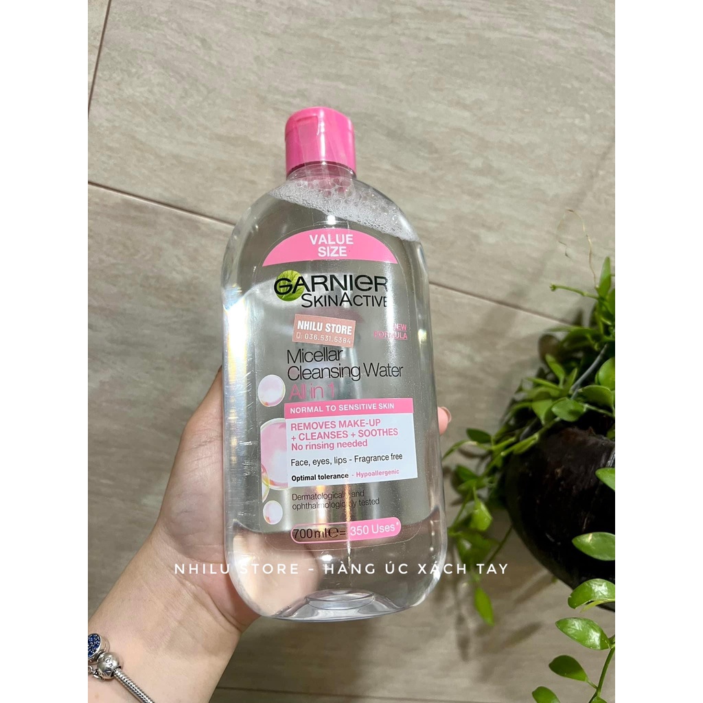 Nước Tẩy Trang Garnier Micellar Cleansing Water All in 1