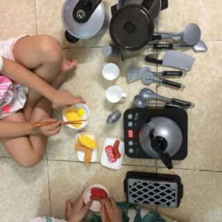 Bộ đồ chơi nấu ăn cho bé 36 món