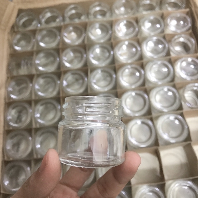 5 Lọ thuỷ tinh 30ml_kèm nắp thiếc