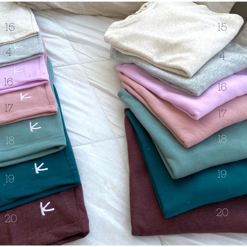 [SSS] KIM - Bộ nỉ Sweatshirt