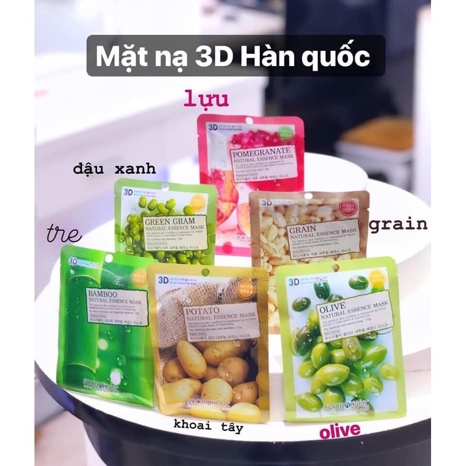 Mặt Nạ Dưỡng Da 3D Trái Cây