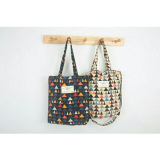 Túi tote nhung vintage