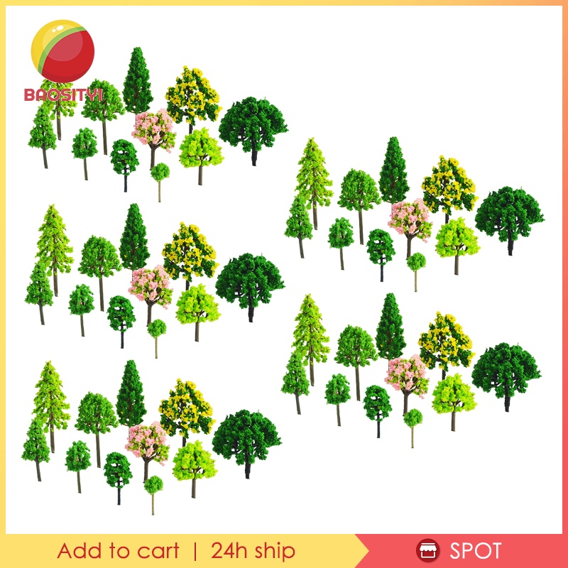 [Baosity1] Mô Hình Cây Nhỏ Trang Trí Bàn Cát Nhân Tạo