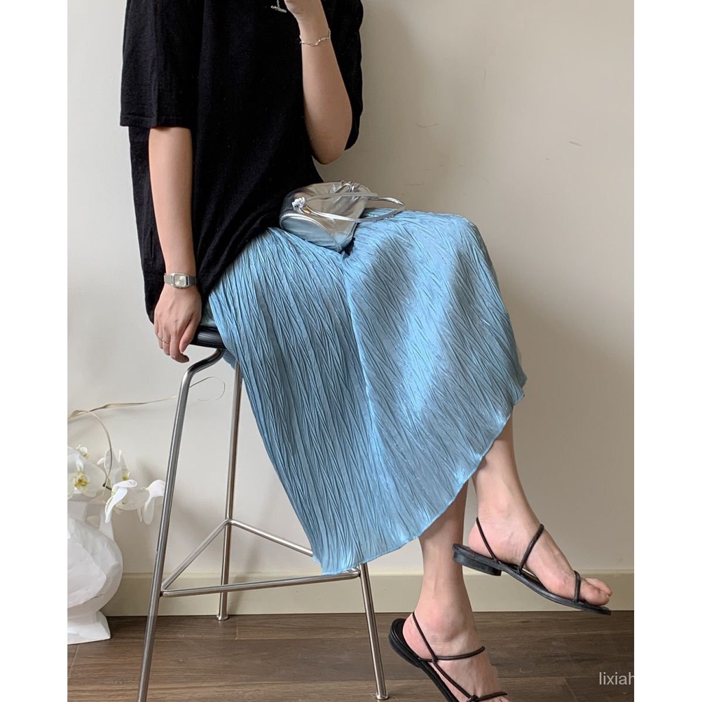 Chân Váy Xếp Ly Plus Size Thời Trang Xuân Hè Dành Cho Nữ 152021s | BigBuy360 - bigbuy360.vn