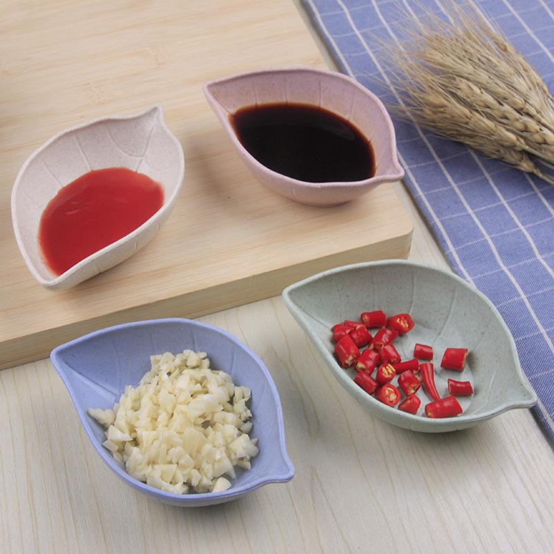 Chén Đựng Nước Chấm Hình Chiếc Lá Đa Năng Tiện Lợi