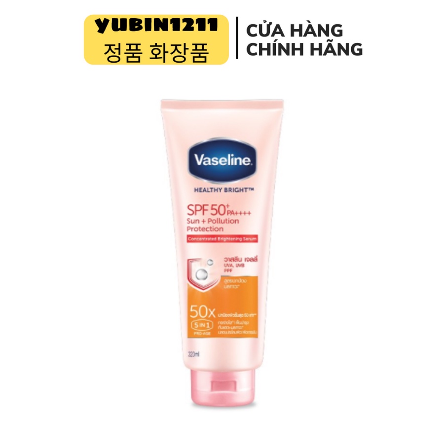 Dưỡng da Vaseline 50x Thái Lan ( chính hãng Thailand ) 300ml