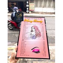 ( giá rẻ) Menu khắc - decal