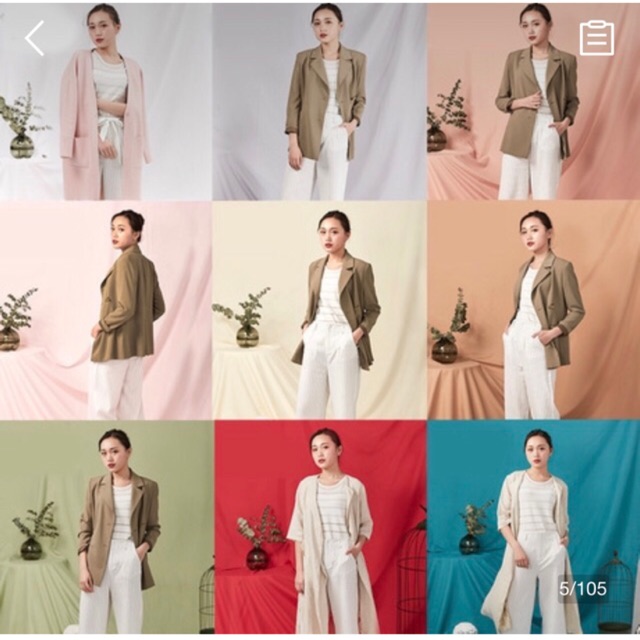 Phông nền chụp ảnh vải trơn chụp Lookbook hoặc livestream khổ lớn (Tặng 4 móc treo)