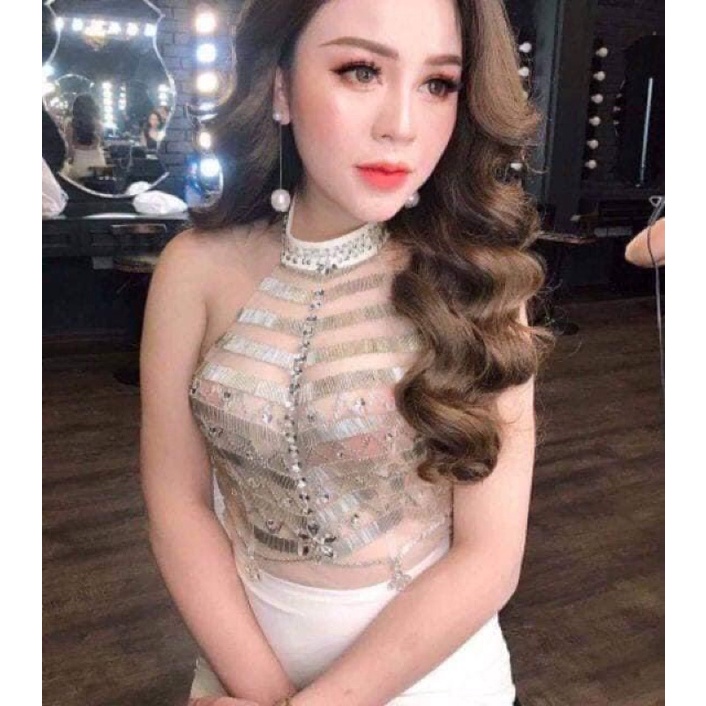 Hộp 10 Miếng 5 Cặp Dán Ngực Silicon siêu dính, dán Nhũ Hoa - Miếng Dán Ti