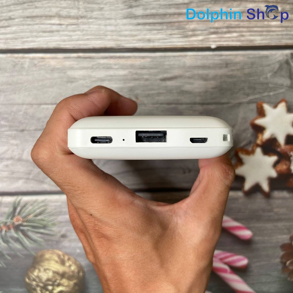 [Có Clip] Sạc Dự Phòng Không Dây Hoco J50 10000mAh - Hàng Chính Hãng BH 1 Năm