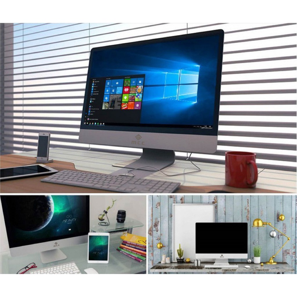 Bộ PC để bàn All in ONE (AIO) MCC4764 Home Office Computer CPU i7 4770/Ram16G/SSD240G/Wifi/Webcam/22inch - Chính hãng