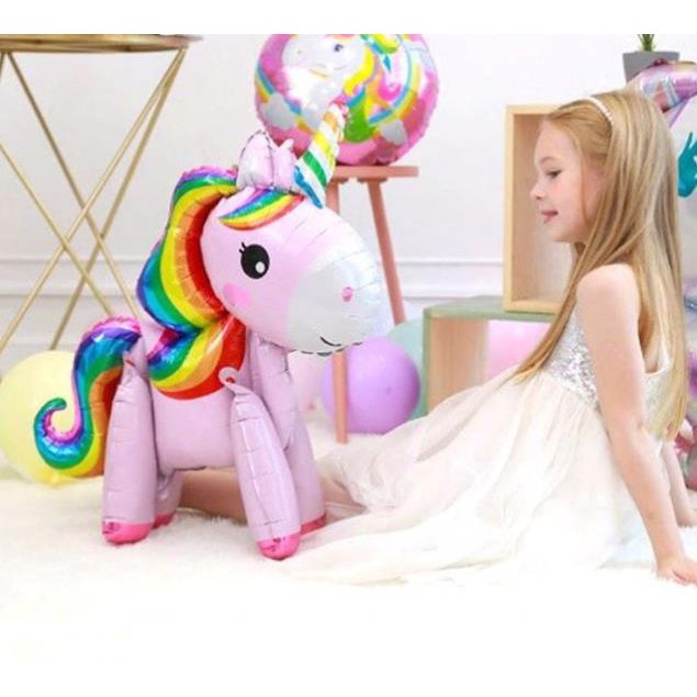 Bóng Trang Trí Hinh Ngựa Pony 3D