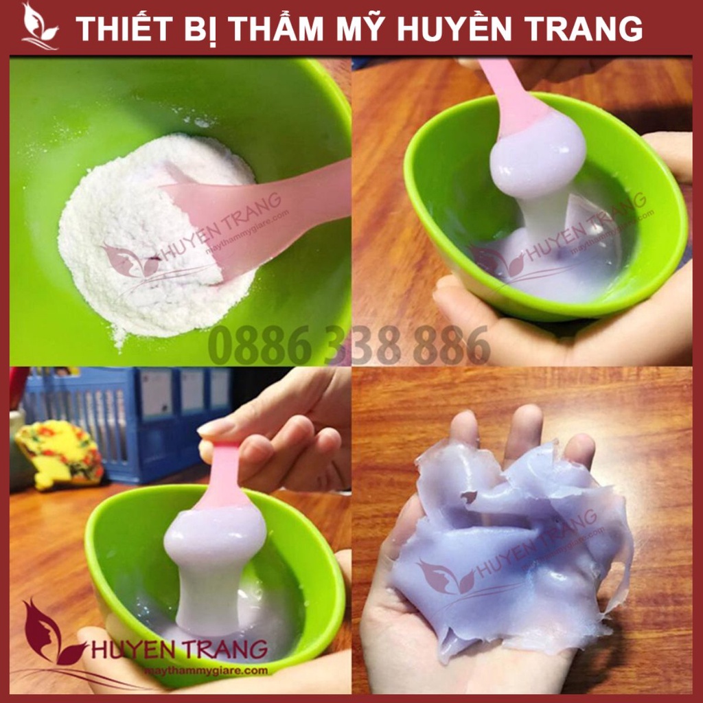 Mặt Nạ Thạch Oải Hương Trong Suốt Làm Trắng Da, Thu Nhỏ Lỗ Chân Lông, Căng Bóng, Mịn Màng Da - Thẩm Mỹ Huyền Trang