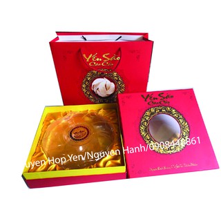 BỘ HM-NL ĐỰNG YẾN SÀO 100g TINH