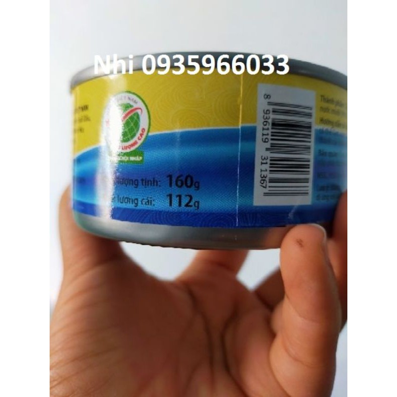 Cá ngừ ngâm dầu Skipjack/ Yellowfin Tuna chunk (miếng) 160gr/ lon | BigBuy360 - bigbuy360.vn