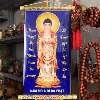 Tranh Nam Mô A Di Đà Phật
