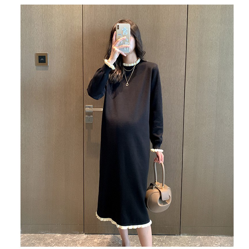 Váy Bầu Đầm Bầu LEN A1963 CÓ SẴN