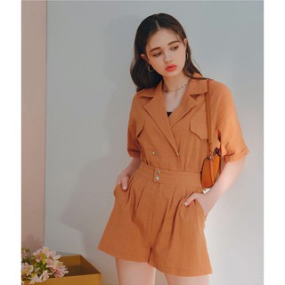 Set áo vest tay lỡ kèm quần short nữ Air Space 2021827005