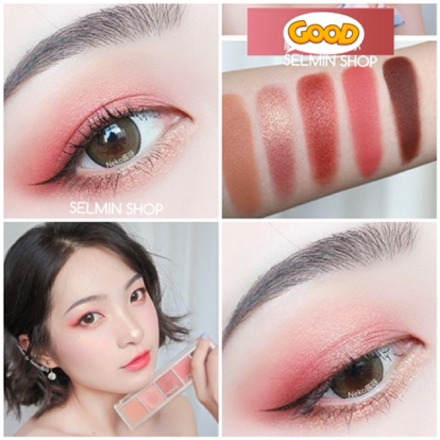 Bảng Phấn Mắt Essential Mini Trang Điểm Ngọt Ngào, Nữ Tính - Eyeshadow Palette