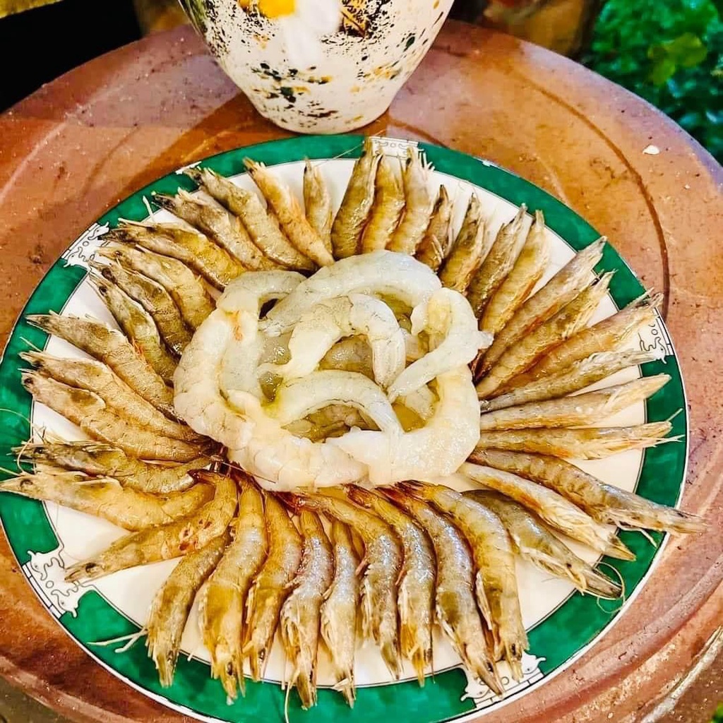 Tôm thẻ Cà Mau - Đã lột vỏ [200gr] - Cấp đông - Con Tôm Rừng