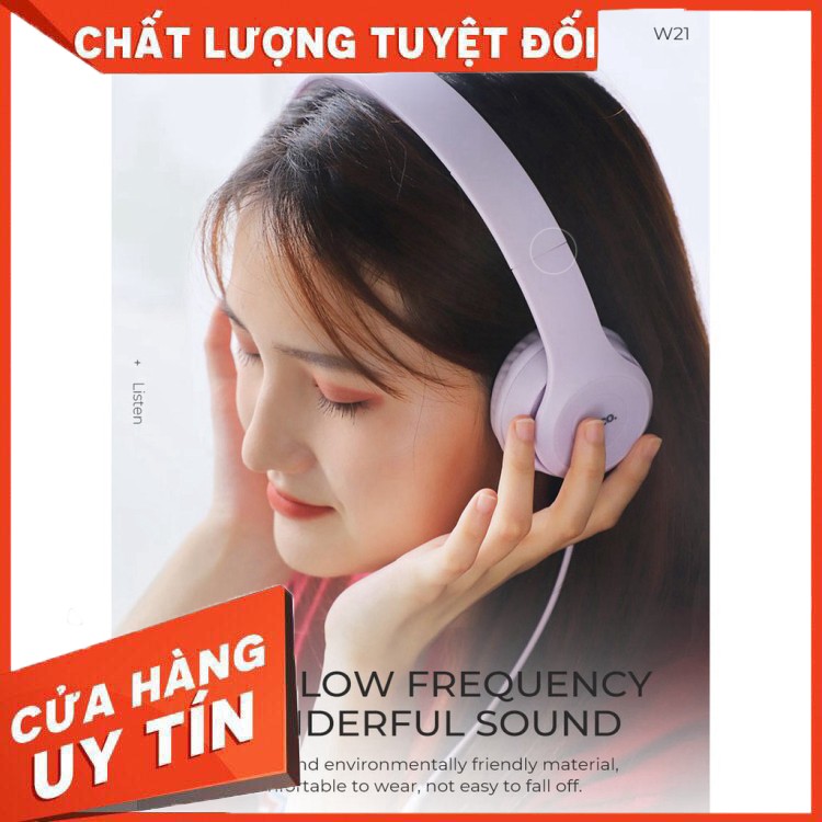 Tai nghe thời trang Hoco W21