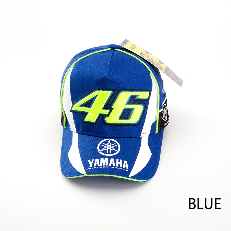 Mũ lưỡi trai phong cách thể thao thêu chữ Rossi Vr46 Yamaha