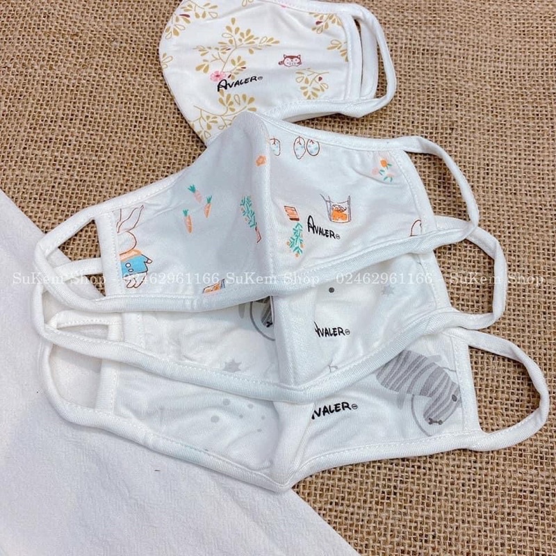 Set 2 chiếc khẩu trang Avaler cho bé