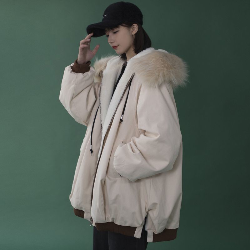 Áo khoác giữ ấm mùa đông thời trang Hàn Quốc trẻ trung cho nữ | BigBuy360 - bigbuy360.vn