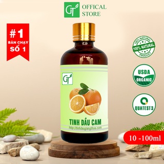 Tinh Dầu Cam Ngọt Nguyên Chất 100ml - 100% Thiên Nhiên [HÀNG CAO CẤP]