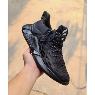 (Mua Ngay + Tặng 01 túi đựng giày 10k) Giày thể thao sneaker Alphabounce Shoes 2020 mầu đen đế đen chất lượng mềm mịn