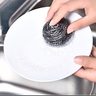 Búi sắt cọ xong nồi_ inox k rỉ set