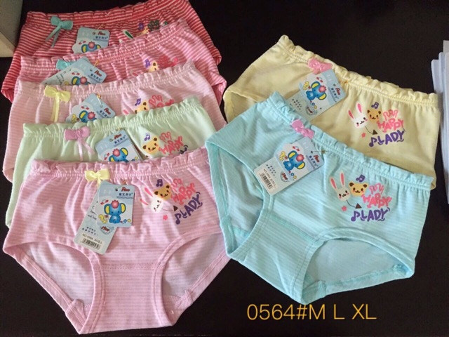 Combo 10 Quần lót bé Gái 8-35kg