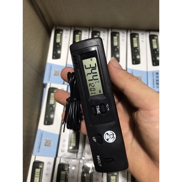 Đồng Hồ Đo Nhiệt Độ Tủ Lạnh (Nhiệt Kế Điện Tử) + Tặng Kèm Pin