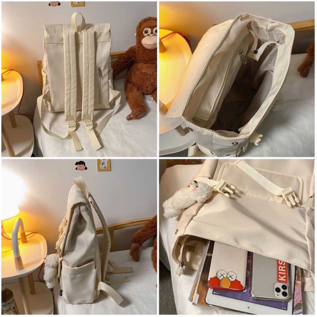 Balo đi học kiểu dáng Hàn Quốc basic Vakaka 🌷🐰 HÀNG CÓ SẴN 🌙