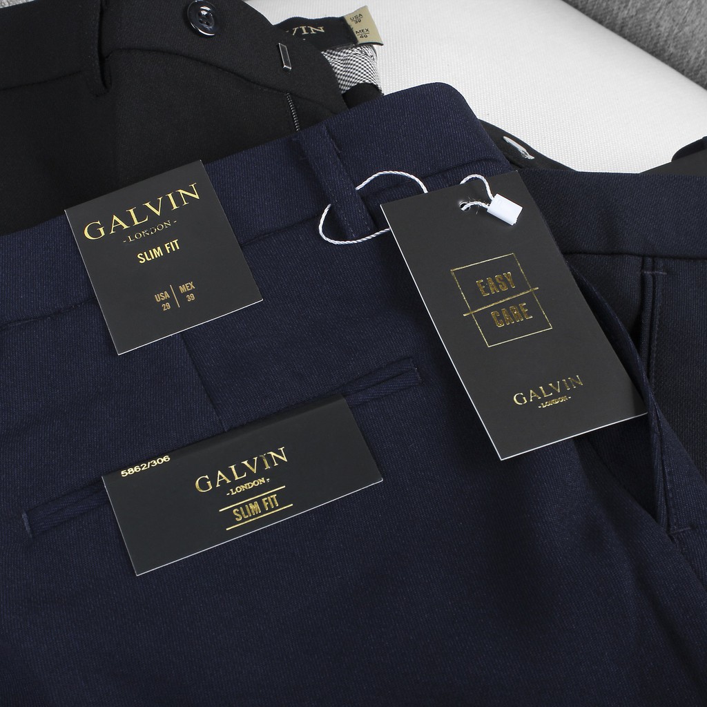 [Mã FAMALLT5 giảm 15% đơn 150K] Galvin - Quần tây nam chất tuyết co giãn nhẹ form ôm đứng dáng QAGV3 | BigBuy360 - bigbuy360.vn