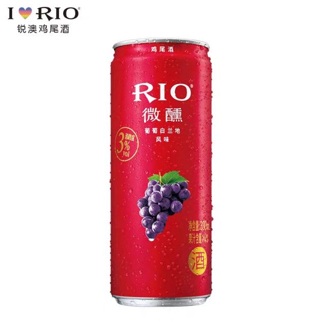 Bia trái cây rio 330ml