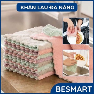 Combo 10 khăn lau nhà bếp đa năng siêu thấm nước
