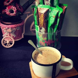 Date 2024 Combo 4 bịch cà phê trắng OldTown hazelnut - hạt dẻ white coffee