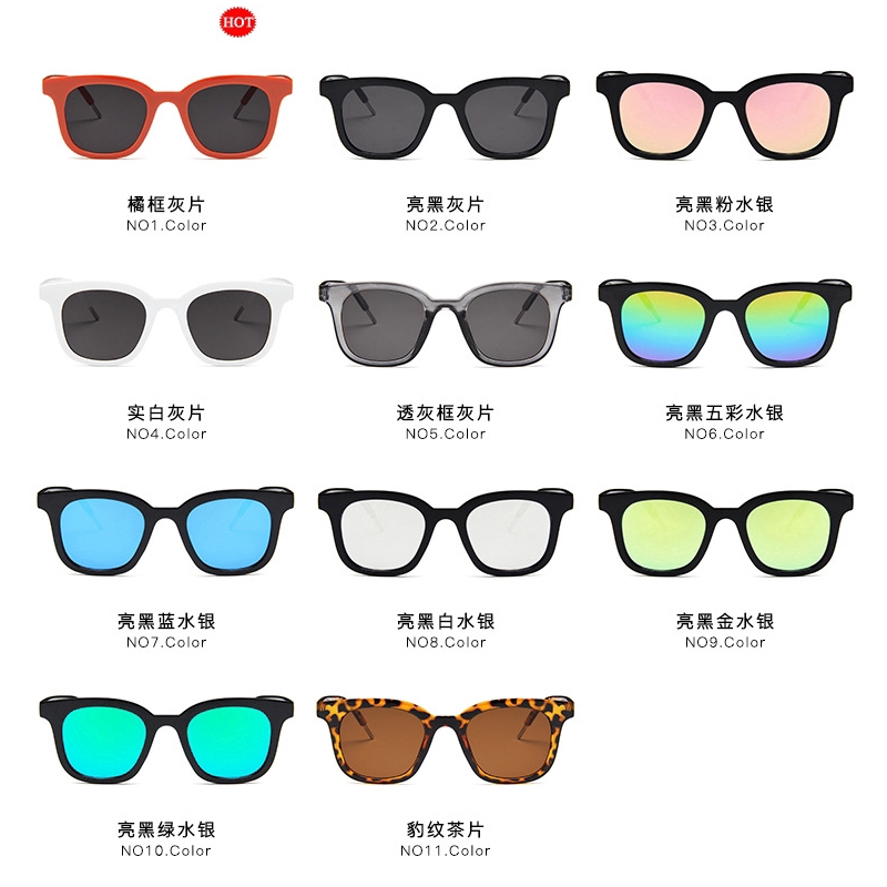 Kính mát gọng vuông thời trang cho nữ