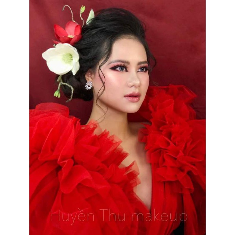 đầm chụp bầu voan lưới - chụp ảnh consept nghệ thuật