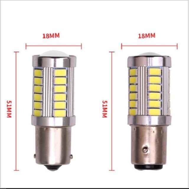 Đèn hậu 33 tim led dùng điện bình , đèn nhiều CHỨC NĂNG, dễ LẮP ĐẶT, tiêu thụ điện THẤP- Bảo hành 3 tháng-DH33B