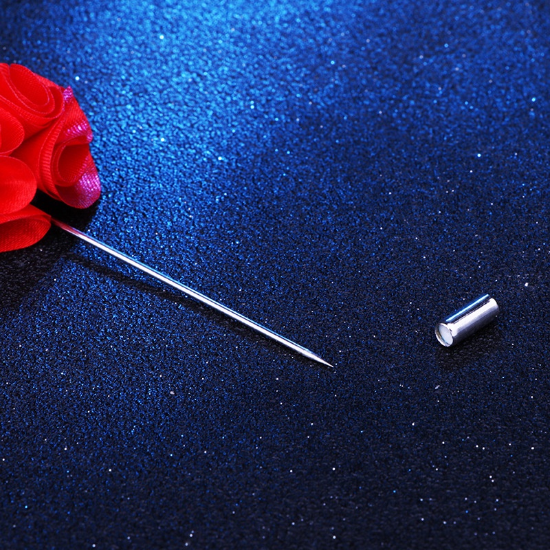 EFAN Ghim Cài Áo Ba Chiều Hình Hoa Hồng Cao Cấp Phiên Bản Hàn Quốc Một Nhân Vật Dành Cho Nam